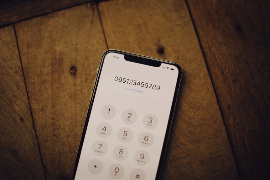 important contact numbers needing attention